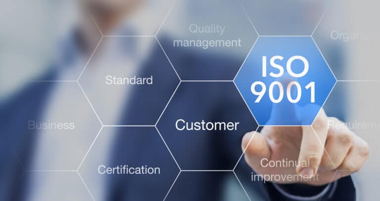 Nous connaissons, historique, ISO 9001